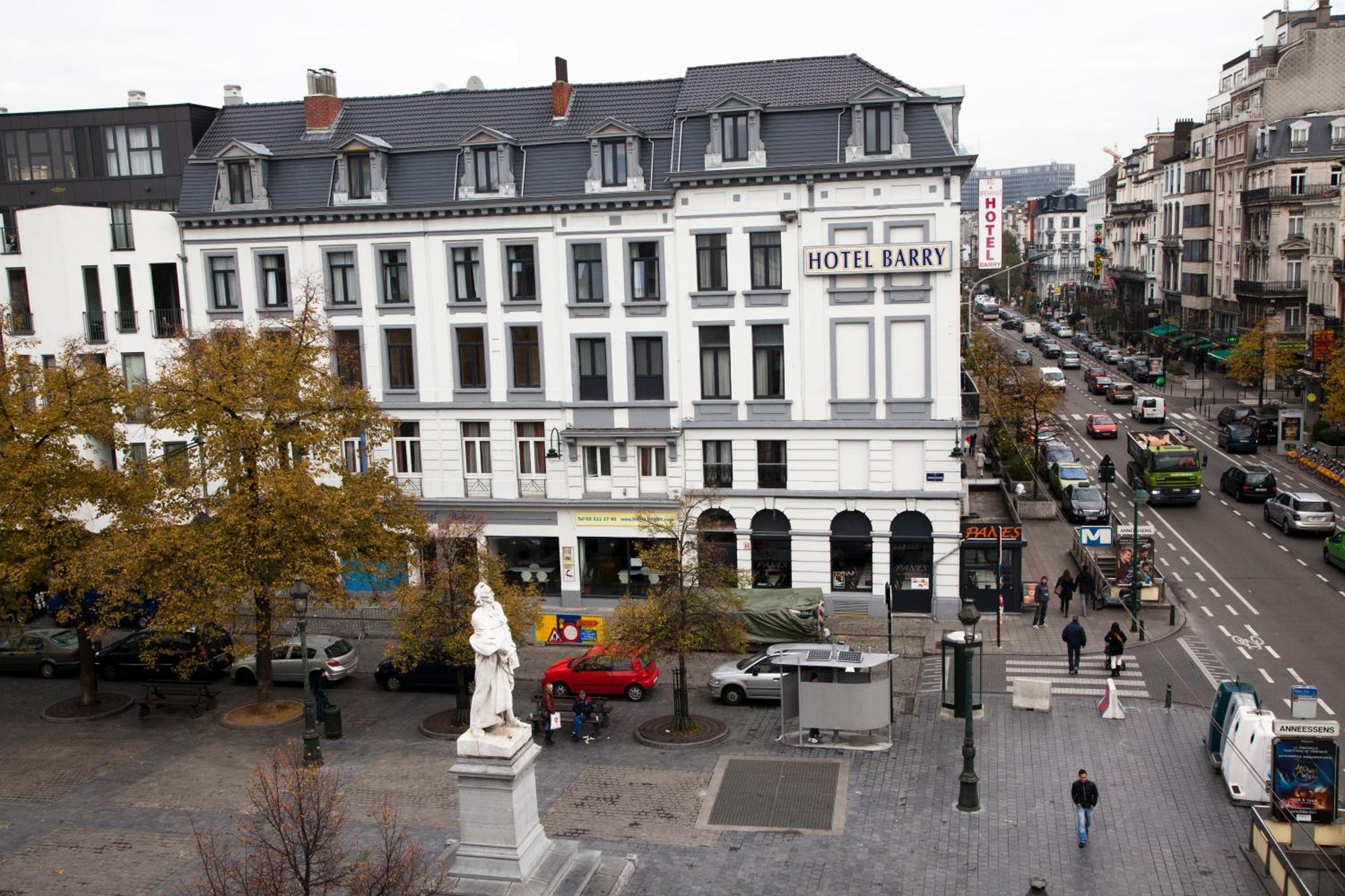 Hotel Barry Bruxelas Exterior foto